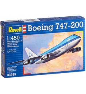 Сглобяем модел на самолет Revell - Boeing 747-200 (03999)