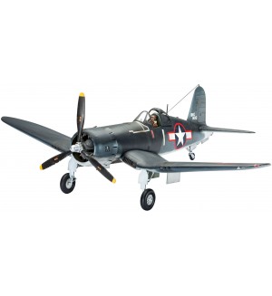 Сглобяем модел на военен самолет Revell - Vought F4U-1A Corsair (4781)