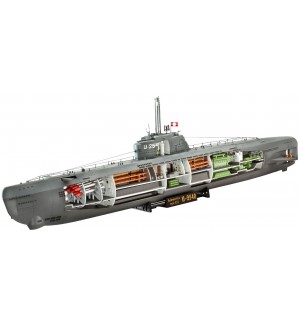 Сглобяем модел на подводница Revell - U-Boat Typе XXI (05078)