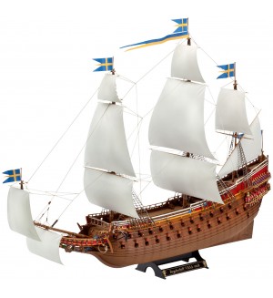 Сглобяем модел на кораб Revell - Swedish Regal Ship VASA 1628 (05414)
