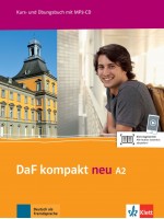 DaF kompakt neu A2 Kurs- und Ubungsbuch + MP3-CD