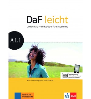 DaF Leicht A1.1 Kurs und Ubungsbuch+DVD-ROM