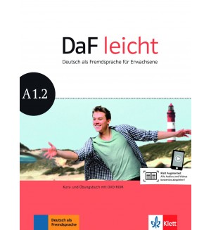 DaF Leicht A1.2 Kurs und Ubungsbuch+ DVD-ROM