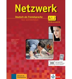 Netzwerk A1.2, Kurs- und Arbeitsbuch,Teil 2+2 CD+DVD