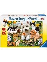Пъзел Ravensburger от 300 части - Щастливи животни