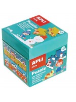 Образователен пъзел APLI Kids – Сезони, 24 части