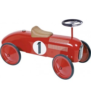 Детска играчка Gollnest & Kiesel - Метална кола, червена