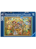 Пъзел Ravensburger от 500 части - Семейството на Дисни