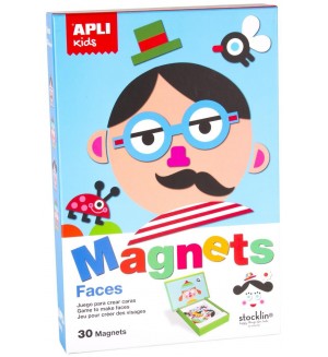 Образователна магнитна игра APLI Kids – Лица