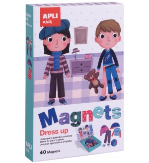 Детска магнитна игра Apli -  Облечи ме
