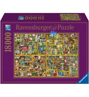 Пъзел Ravensburger от 18 000 части - Вълшебен рафт, Колин Томпсън