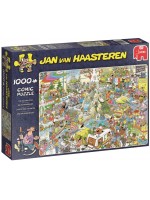 Пъзел Jumbo от 1000 части - Празничен панаир, Ян ван Хаастерен