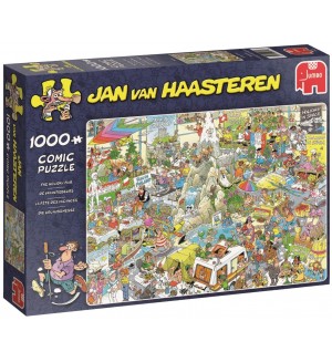Пъзел Jumbo от 1000 части - Празничен панаир, Ян ван Хаастерен