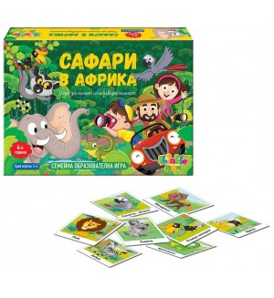 Детска игра Thinkle Stars - Сафари в Африка 