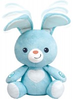 Интерактивна плюшена играчка WinFun - Забавният Зайо Байо, с песнички и светещо коремче