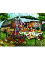 Пъзел SunsOut от 1000 части - Прясно произведени продукти, Том Ууд