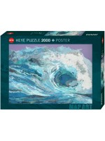 Пъзел Heye от 2000 части - Карта на вълната,