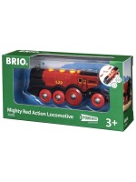 ЖП аксесоар Brio - Локомотив Mighty Red Action 