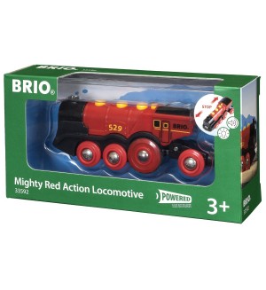 ЖП аксесоар Brio - Локомотив Mighty Red Action 