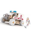 Детски дървен конструктор 3в1 Classic World – Линейка