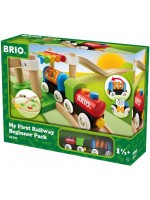 Комплект Brio  My First Railway - За начинаещи, 18 части
