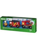 Играчка Brio World - Пожарна кола
