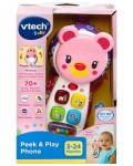Детска играчка Vtech - Телефон розово меченце