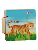 Дървена книжка Classic World - С животни Дървена книжка Classic World - С животни