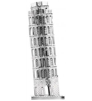 3D метален пъзел Tronico - Кулата в Пиза
