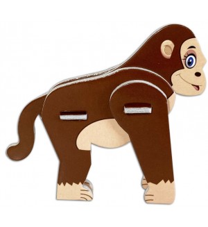 3D Макет Akar - Горила 3D Макет Akar - Горила