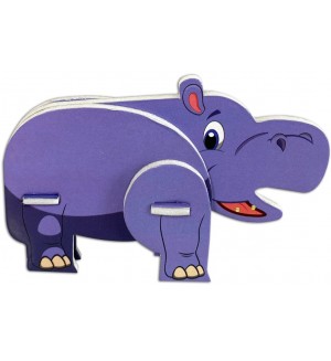 3D Макет Akar - Хипопотам 3D Макет Akar - Хипопотам