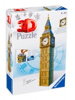 Пъзел Ravensburger от 216 части - Биг бен + часовник