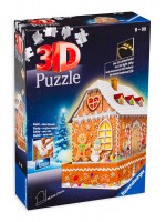 3D Пъзел Ravensburger от 216 части - Къща от сладкиши