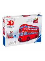 3D пъзел Ravensburger от 216 части - Лондон автобус, моливник