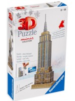 3D Пъзел Ravensburger от 54 части - Емпайър Стейт Билдинг