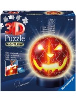 3D Пъзел Ravensburger от 72 части - Светеща Хелоуин Тиква