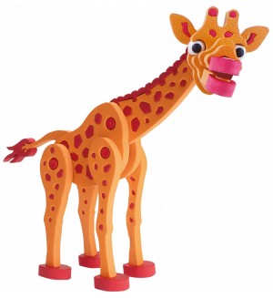 3D пъзел Toi Toys - Жираф, 104 части
