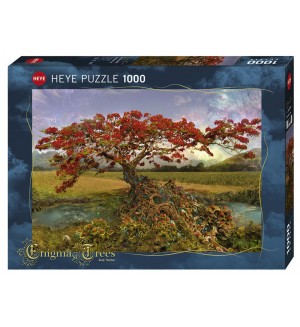 Пъзел Heye от 1000 части - Стронциево дърво, Анди Томас