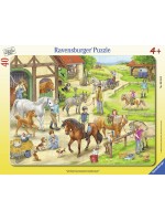 Пъзел Ravensburger от 40 части - Ден в ранчото