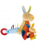 Плюшена дрънкалка Sigikid – Кенгуру, 27 cm