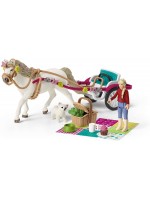 Комплект фигурки Schleich Horse Club - Карета за конно шоу