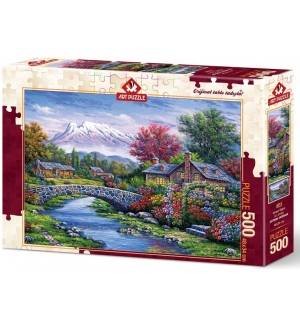 Пъзел Art Puzzle от 500 части - Мост, Артуро Зарага