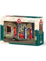 Пъзел Art Puzzle от 260 части - Бензиностанция, Ерик Бреде