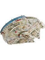 4D пъзел Spin Master от 223 части - Star Wars: Millenium Falcon