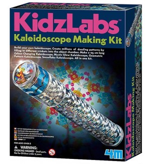 Творчески комплект 4M KidzLabs - Направи си сам, Калейдоскоп