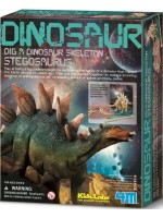 Детска игра 4M - Разкопай и играй, Стегозавър