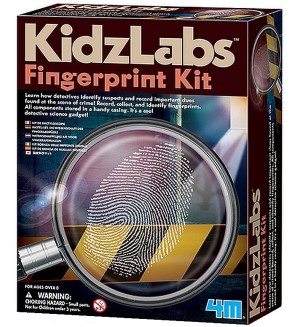 Творчески комплект 4M KidzLabs - Снемане на пръстови отпечатъци