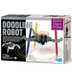Творчески комплект 4M - Механичен робот, художник Творчески комплект 4M - Механичен робот, художник