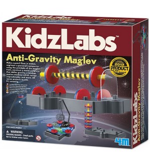 Творчески комплект 4M KidzLabs - Магнити и наука