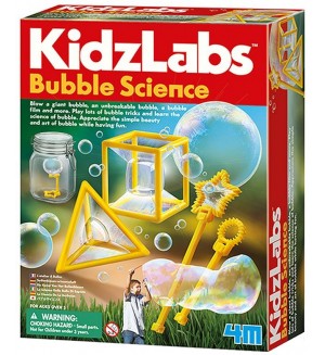 Творчески комплект 4M KidzLabs - Гигантски сапунени мехури Творчески комплект 4M KidzLabs - Гигантски сапунени мехури